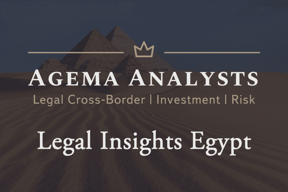 Legal Alerts from Egypt